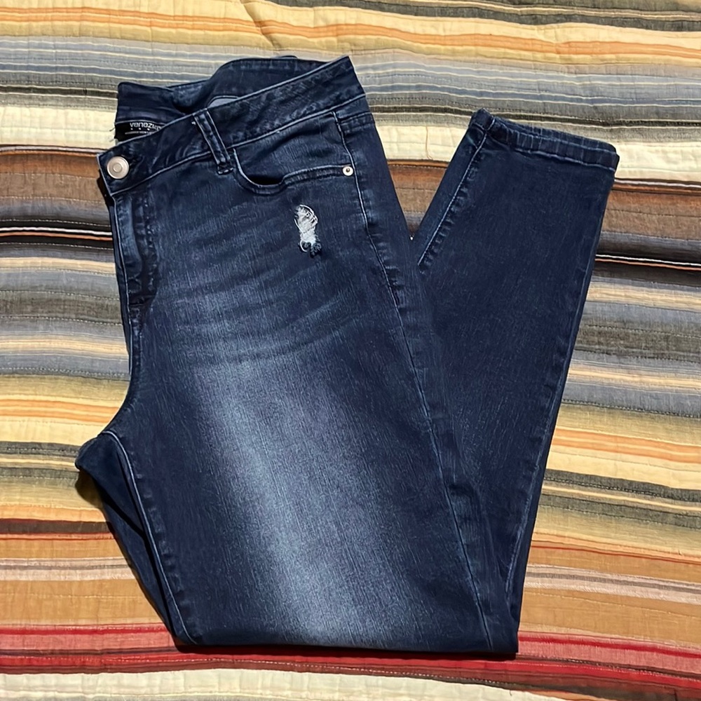 Lane Bryant Venezia high rise skinny jeans